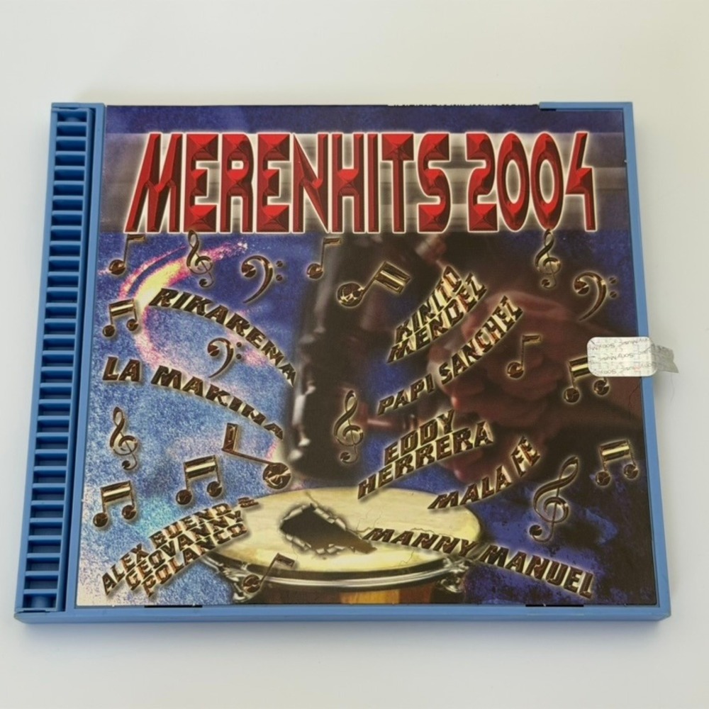 Merenhits 2004 CD Merengue Tropical Compilation Sony J&N Records Excellent